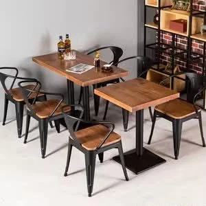 Industrial café set — Furniture reference 1