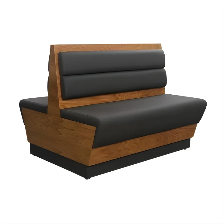 Roll-back timber booth — Furniture reference 1