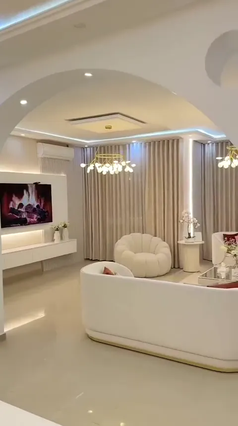 Luxury Living Room Installation