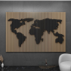 Parametric Wood Art Map