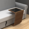 Minimalist Wooden Side Table for Couch - Elegant & Functional