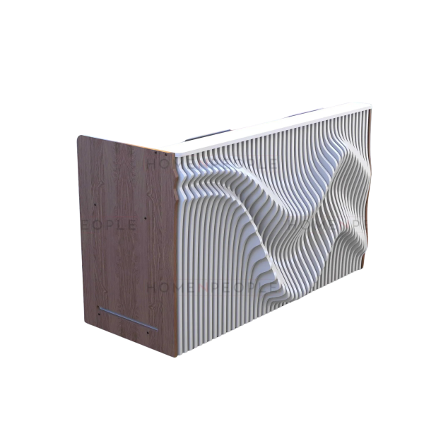 3D Wave Effect Parametric Office Table