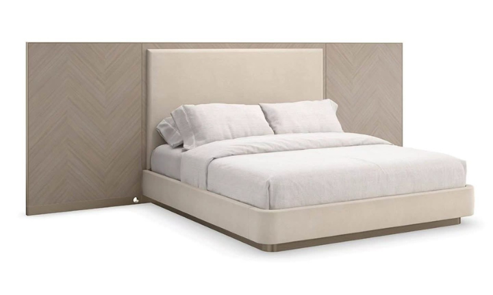 Upholstered Crete Bench Bed with Stylish Headboard & Base