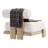 Vigo Teak Lounge Armless Chair – Stylish Comfort for Your Space