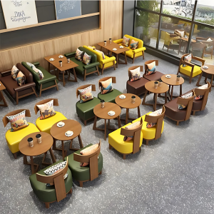 Round Café Table Set