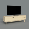 Lund Modern TV Stand Storage Unit