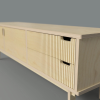 Lund Modern TV Stand Storage Unit