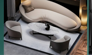 Curved Couch Set