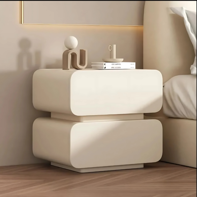 White Bedside Drawer