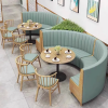 Cozy Café Booth Seating for Relaxed Dining & Socializing