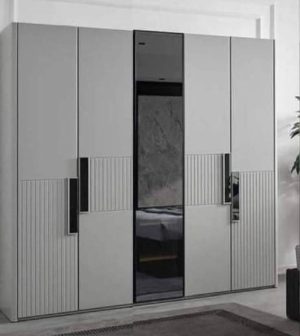 Custom Glass & Aluminum Bedroom Cupboards for Modern Homes