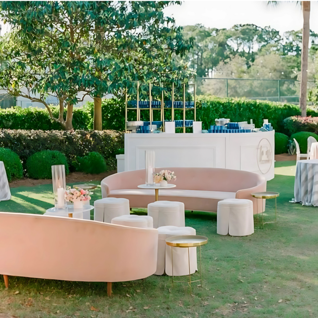 Pink Couch Set