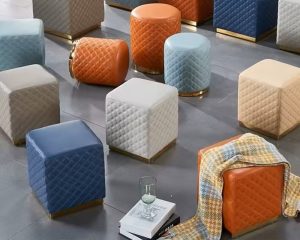 Ottoman Foot Stool Round