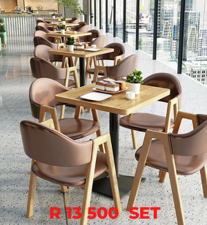 Chic Café Table and Chair Set for Stylish Outdoor Dining