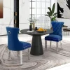Round Dining Collection, Pedestal Dining Table with Matching Chairs Set