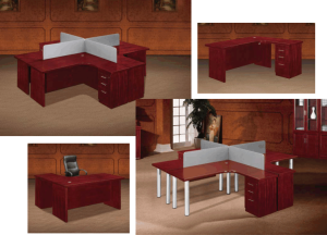 Four-Way Cluster Desk: Enhance Collaboration and Productivity!