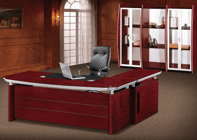 Elegant Chicago Executive Desk – Style Meets Functionality