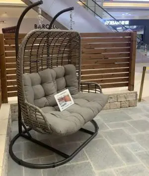 Double Cozy Swing Chair for Ultimate Relaxation & Leisure