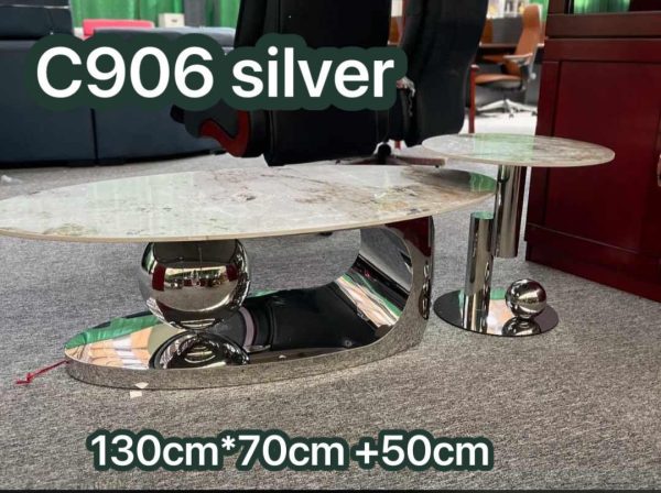 Elegant Marble Top Coffee Table – Small and Large Sizes Available