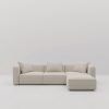 Elegant Haven Cream Sectional for Ultimate Comfort and Style
