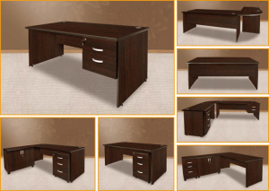 Classic Cluster Desk: Elevate Your Workspace with Timeless Design