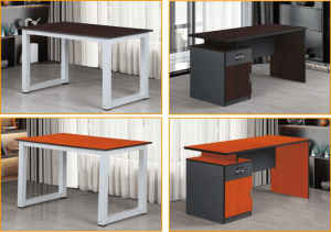 Modern Two-Tone Color Desk for a Stylish Workspace
