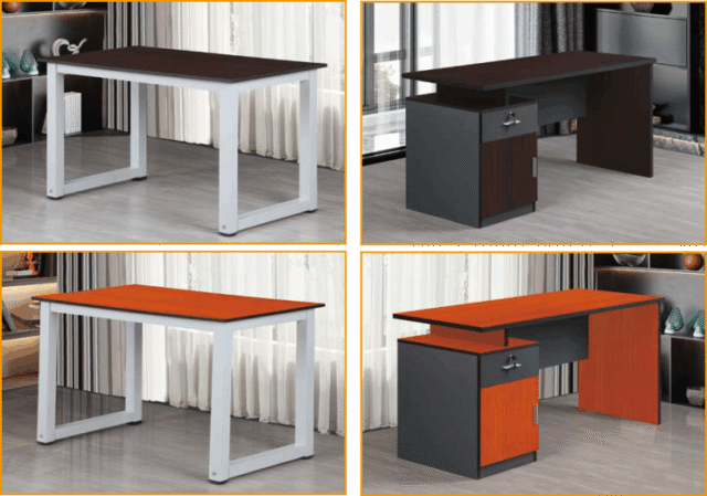 Modern Two-Tone Color Desk for a Stylish Workspace