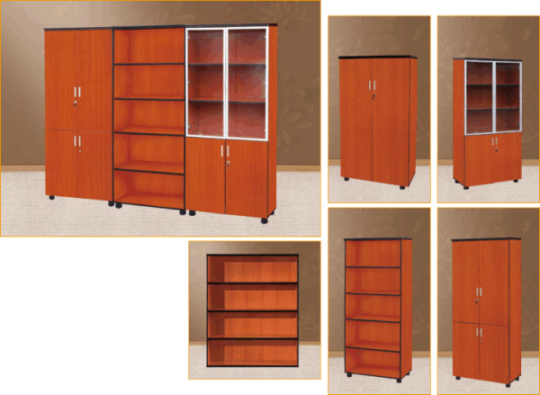 Stylish Open Bookcase with Shelves for Home or Office Decor