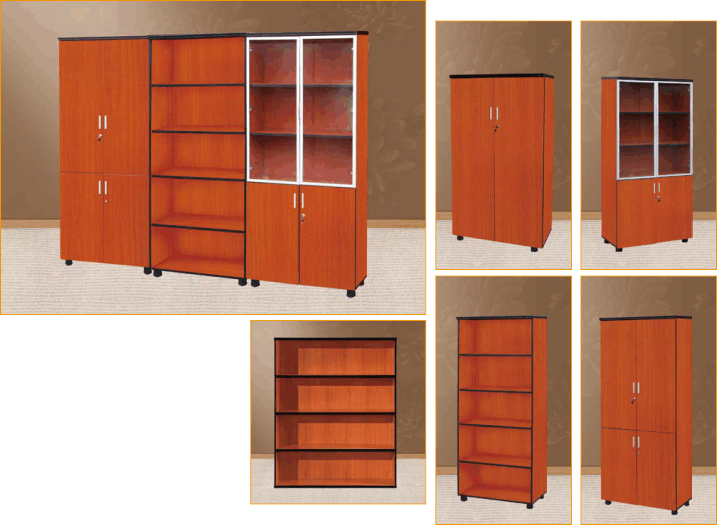 Stylish Open Bookcase with Shelves for Home or Office Decor