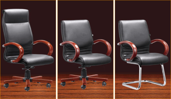 Executive Medium back Genuine leather chair