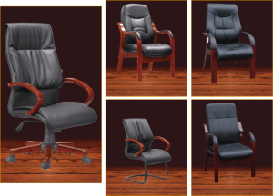 Ergonomic High Back PU Leather Office Chair for Comfort and Style