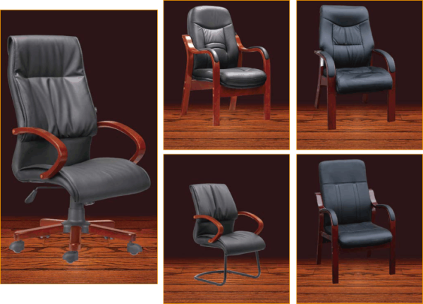 Ergonomic High Back PU Leather Office Chair for Comfort and Style