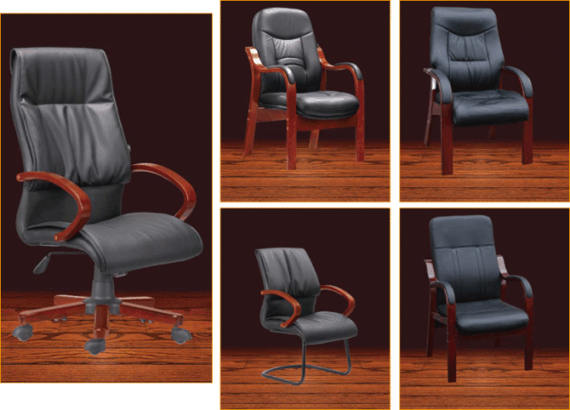 Ergonomic High Back PU Leather Office Chair for Comfort and Style