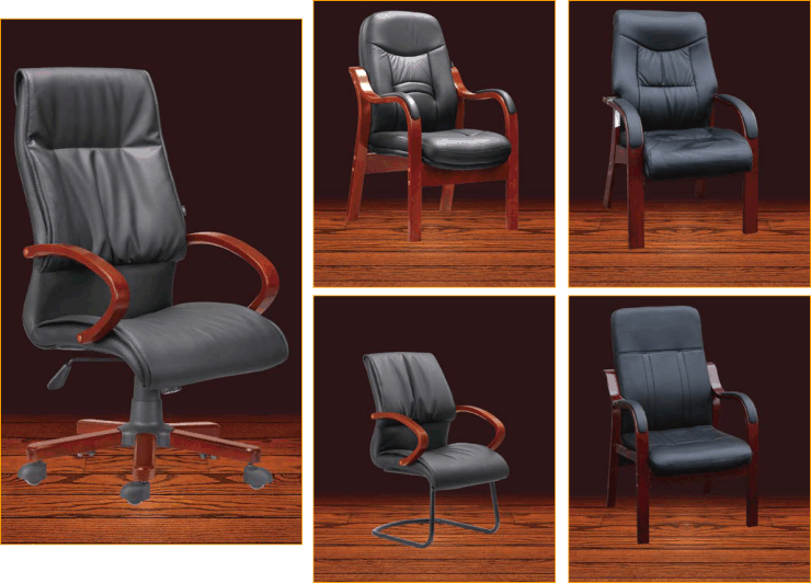 Ergonomic High Back PU Leather Office Chair for Comfort and Style