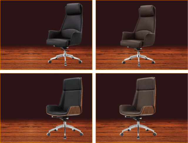 Elegant Executive High Back Bonded Leather Office Chair