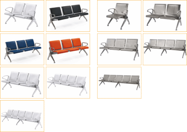 Mild Steel Seating for Durability and Comfort