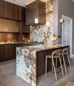 Aurum Luxe Marble Kitchen