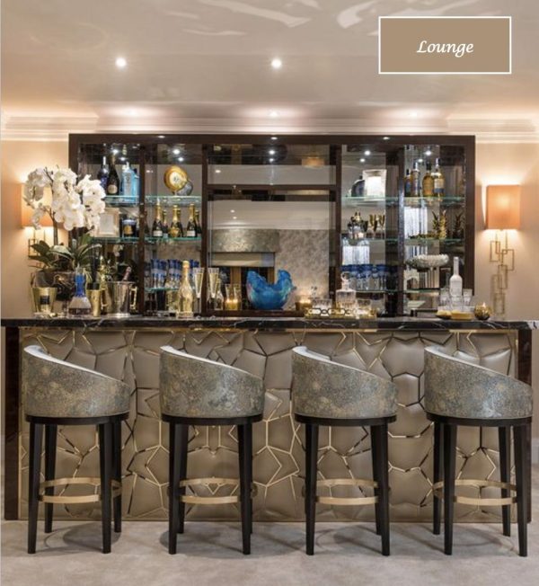 The Monaco Luxe Bar Stool