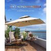 The Riviera Cantilever Patio Umbrella Set
