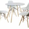 Nordica™ 5-Piece Round Glass Dining Set