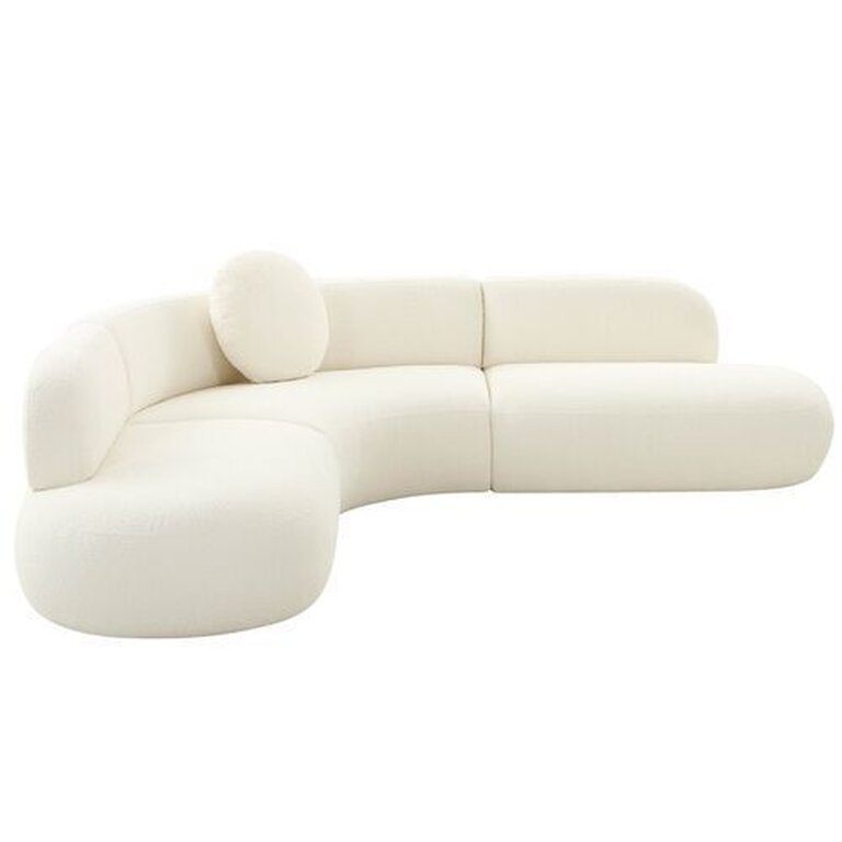 Stylish Modern Curved Sofa for Chic Living Spaces