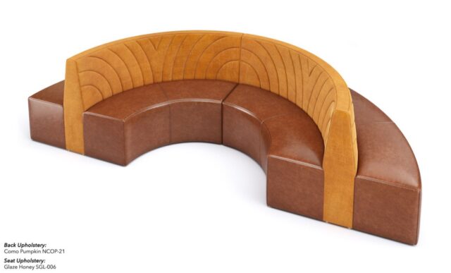 Siena Half-Moon Booth Seating