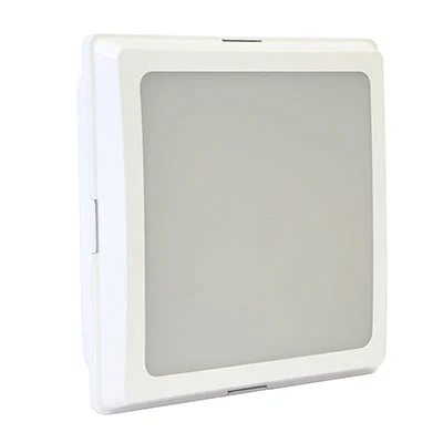 Eurolux B118W ABS Square B/Head White 1xE27