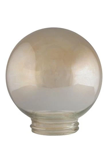Eurolux CO175 8” BOWLS & GALLERIES 160mm Bowl 6” Amber Glass