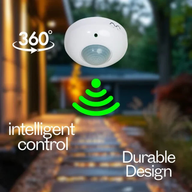 Eurolux CO96 1200w Surface PIR Motion Sensor