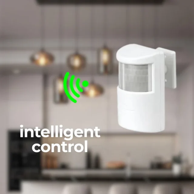 Eurolux CO98 1200w Infrared Motion Sensor White