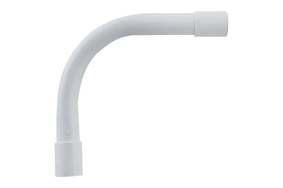 Eurolux EA139 PVC Bend Long 20mm Single Pack · White