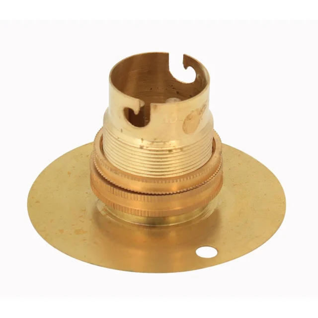 Eurolux EA181 B22 Brass Batten Lamp Holder 2A 250V