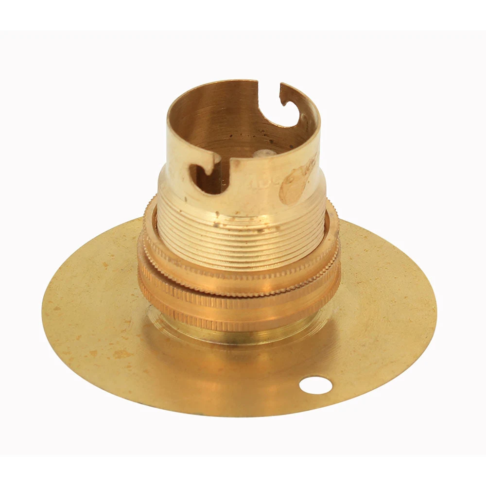 Eurolux EA181 B22 Brass Batten Lamp Holder 2A 250V 1 Eurolux EA181 B22 Brass Batten Lamp Holder 2A 250V