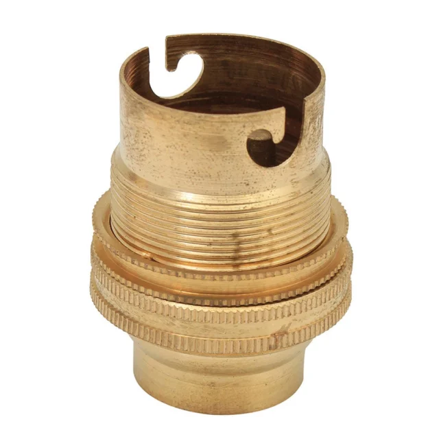 Eurolux EA183 B22 Brass 20mm Back Entry 2A 250V